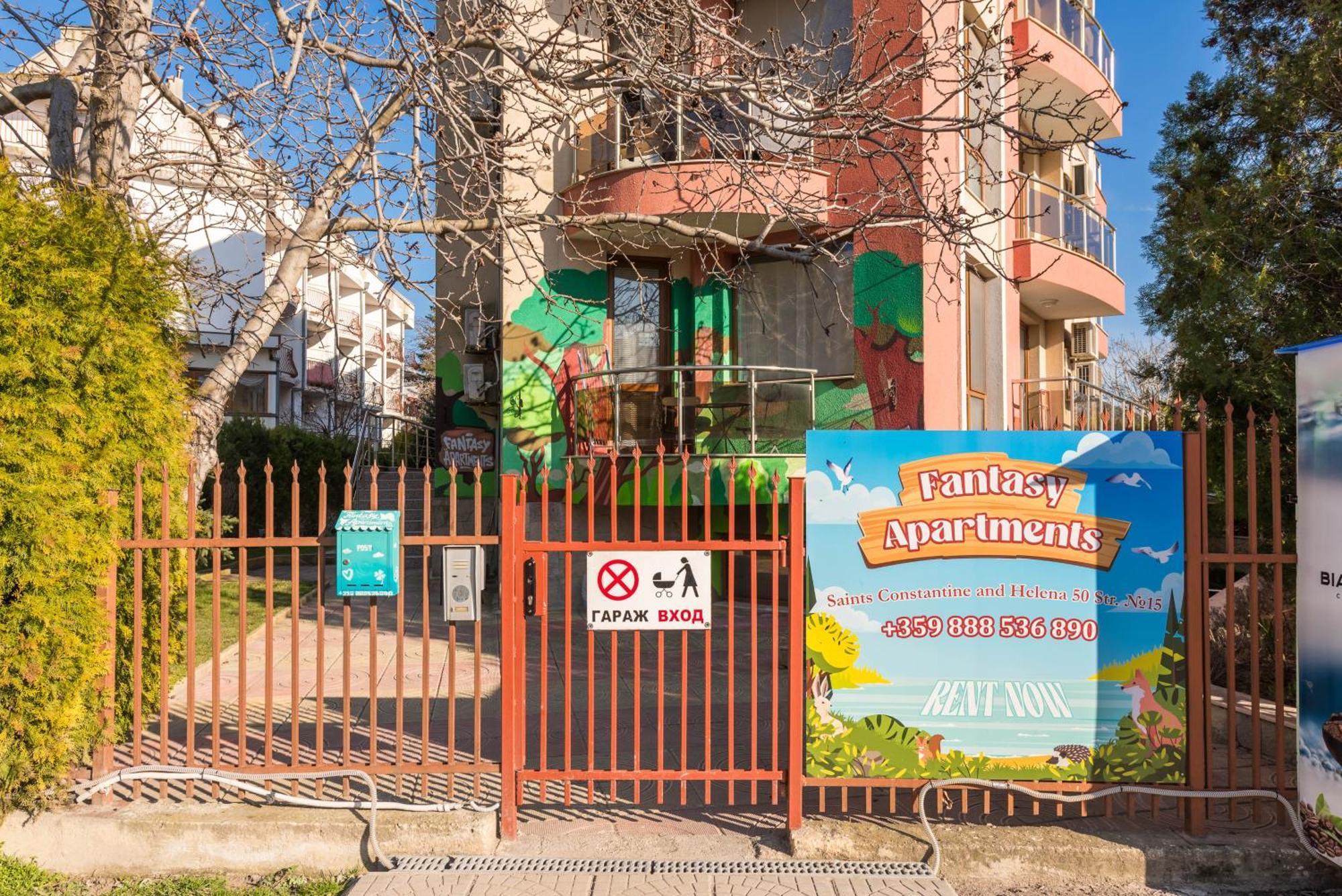 Fantasy Apartments Saint Constantine And Helena Resort Sveti Konstantin Buitenkant foto